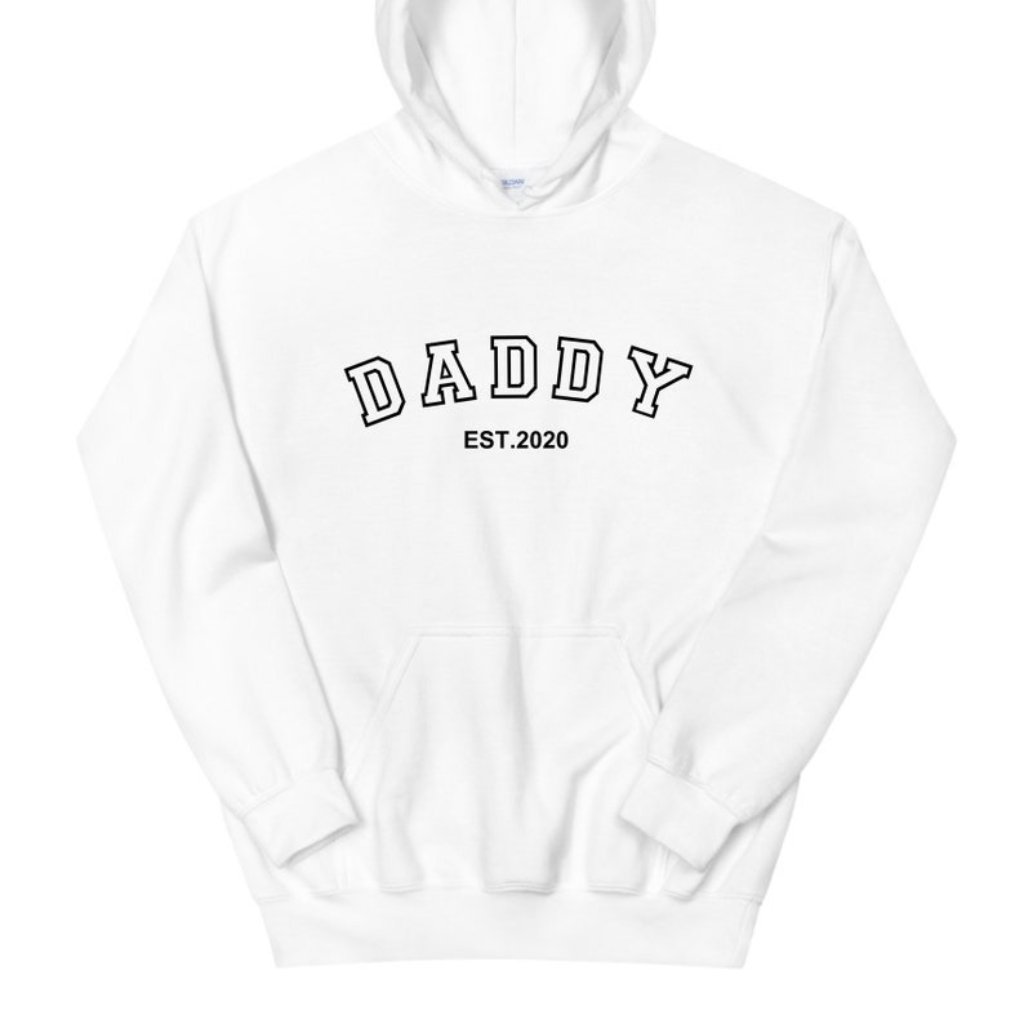 Custom Daddy Hoodie  Father Established Hoodie  Daddy Sweater  Gift For Daddy